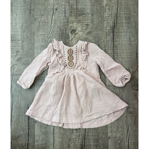 Toddler Girls Jessica Simpson Dress with Pockets - Picture 1 of 4